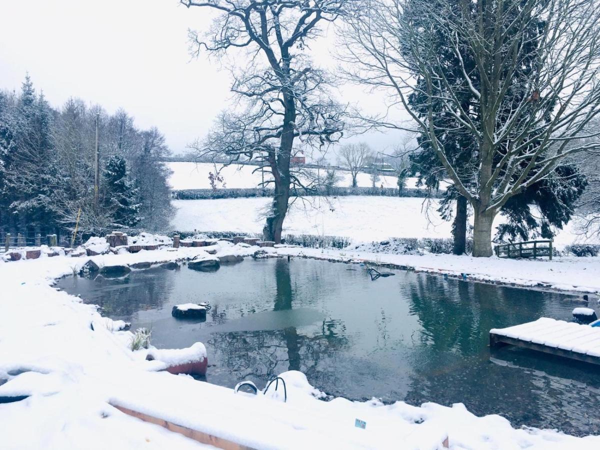 Mid-Wales Farmhouse, Swimming Pool, Tranquil Countryside Views, Sleeps 14 Meifod ภายนอก รูปภาพ