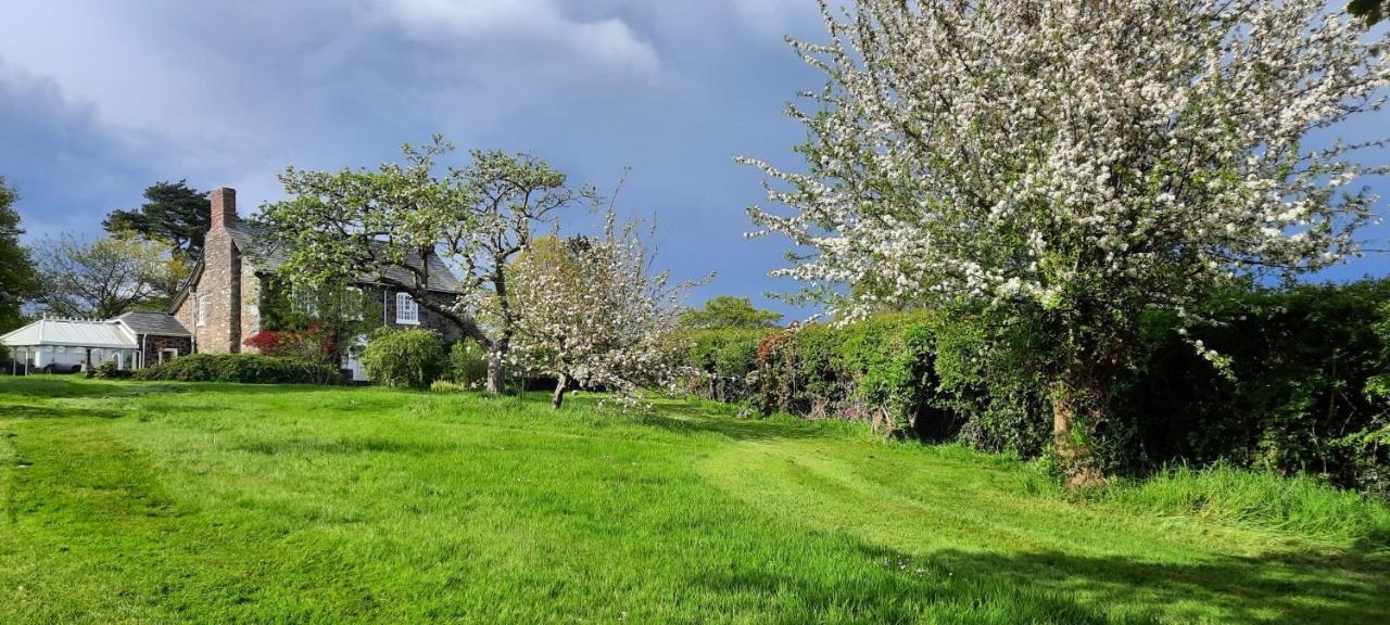 Mid-Wales Farmhouse, Swimming Pool, Tranquil Countryside Views, Sleeps 14 Meifod ภายนอก รูปภาพ